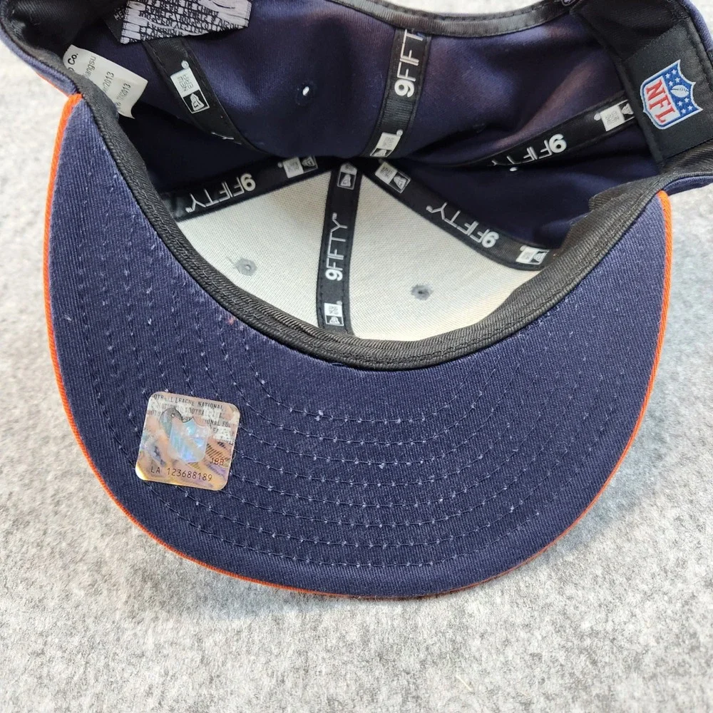 Chicago‎ Bears New Era 9FIFTY Hat Youth Blue Gray Reflective Team Snapback NFL